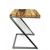 Stolik z drewna tekowego na metalowej podstawie XL